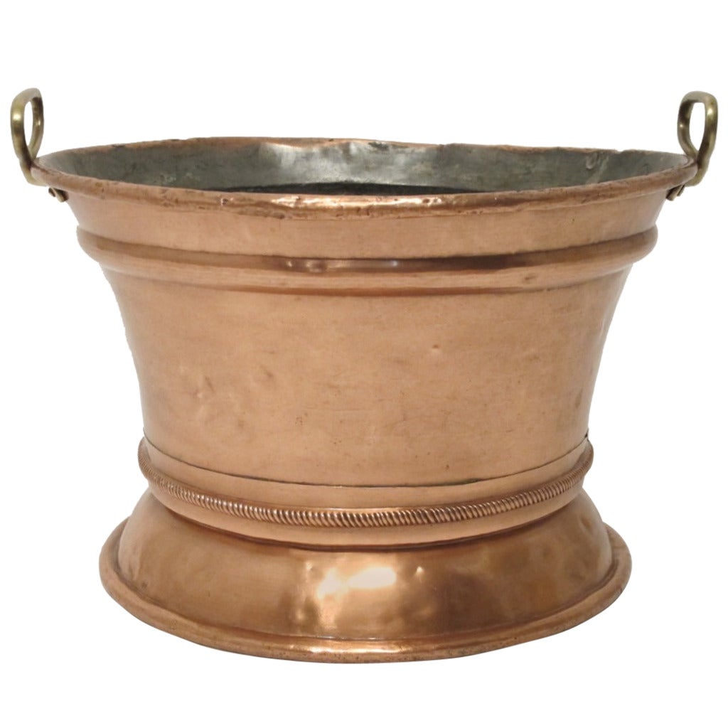 19th Century Italian Copper Pot