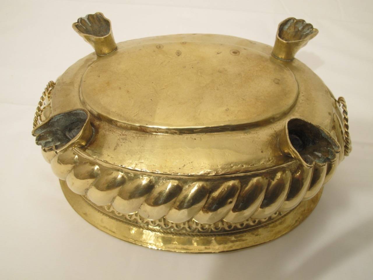 19th Century English Brass Jardiniere 5