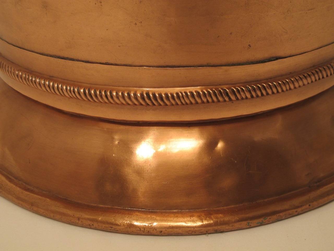 19th Century Italian Copper Pot 3
