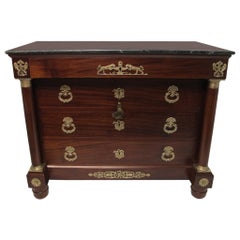 French Empire Mahogany Chest of Drawers