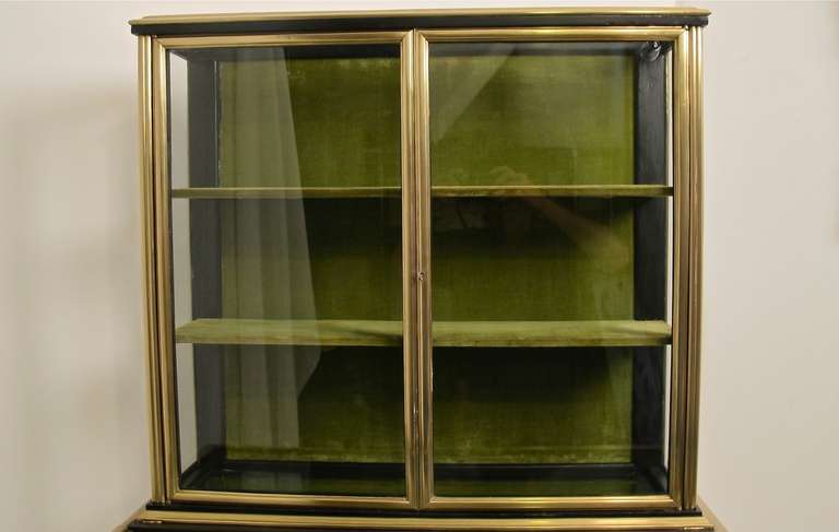 19th Century Napoleon Trois Vitrine Display Cabinet In Excellent Condition In San Francisco, CA