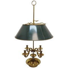 French Louis XV Style Bouillotte Lamp