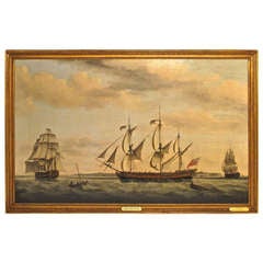 Francis Holman "The East Indiaman Ponsborne", Commanded by James Thomas 2