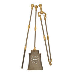 19th c. Georgian Fireplace Tools 6