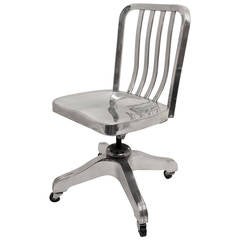 Industrial Aluminum Desk Chair