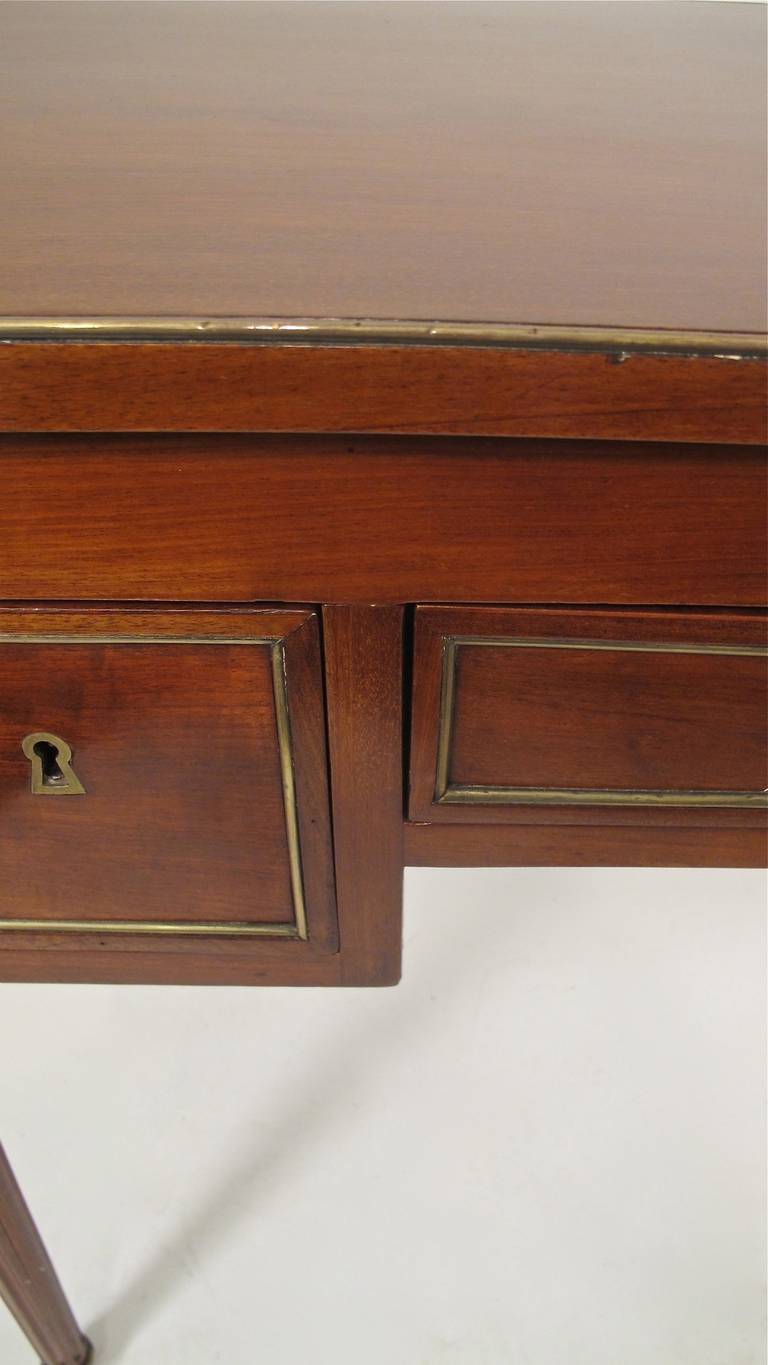 Directoire Mahogany Dressing Table French In Good Condition In San Francisco, CA