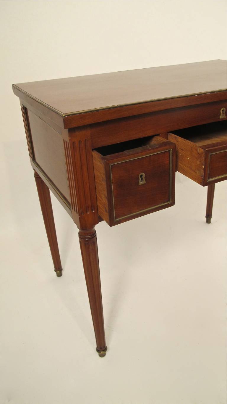 18th Century and Earlier Directoire Mahogany Dressing Table French