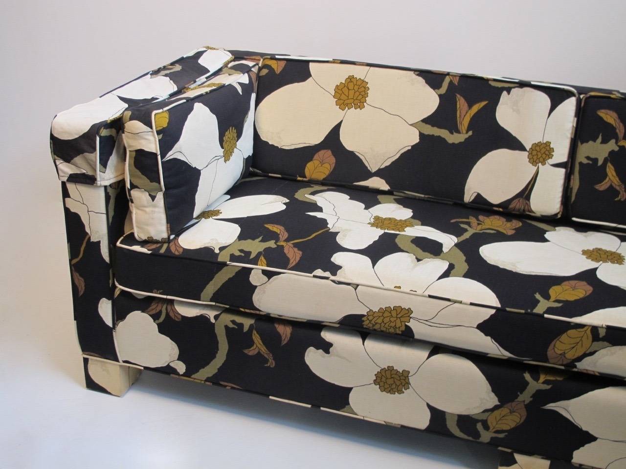 Upholstery Custom Designer Sofa Mid 20th Century