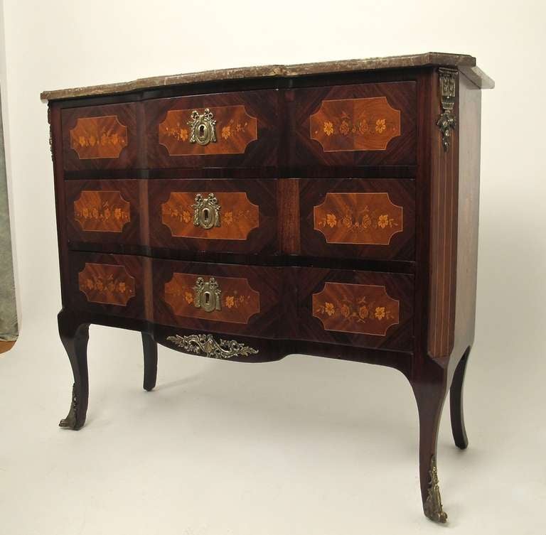 french commode with marble top