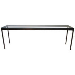 Bronze Console Sofa Table