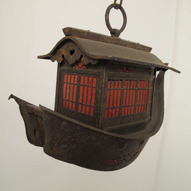 Metal Japanese Boat Lantern