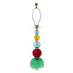 Venini Murano Glass Lamp