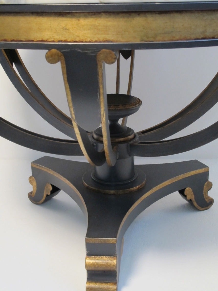 Designer Iron and Marble Center Table 1