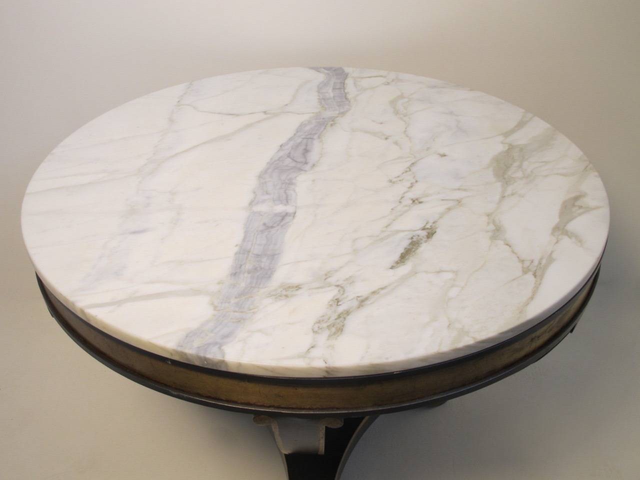 Designer Iron and Marble Center Table 4