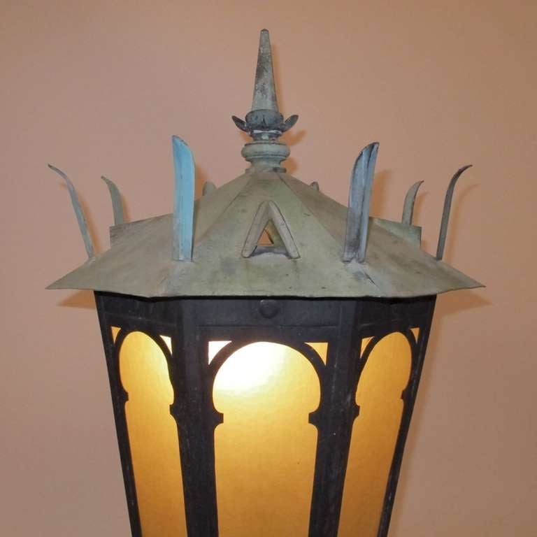 Large Bronze Lantern 2
