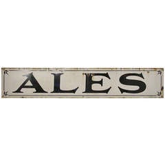 Large Enamel Pub Sign 6