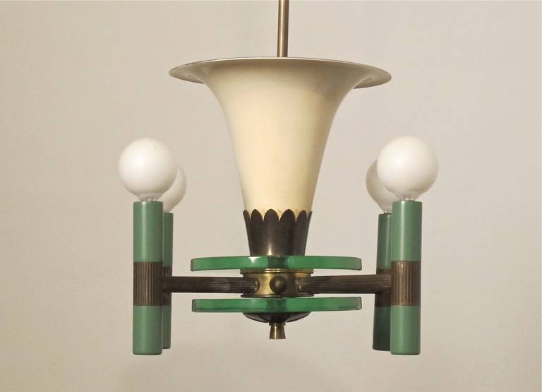 American Art Deco Light Fixture