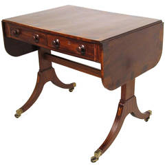 Early 19th c. English Regency Sofa Table
