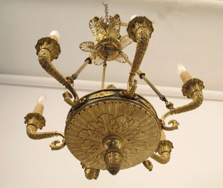 Unknown French Empire Style Ceiling Fixture