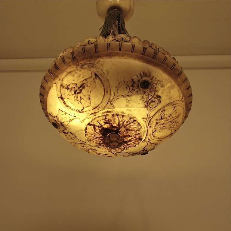 Alabaster Light Fixture 4