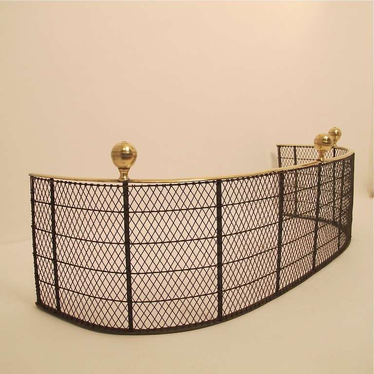 19th Century English Fire Fender/Fire Screen