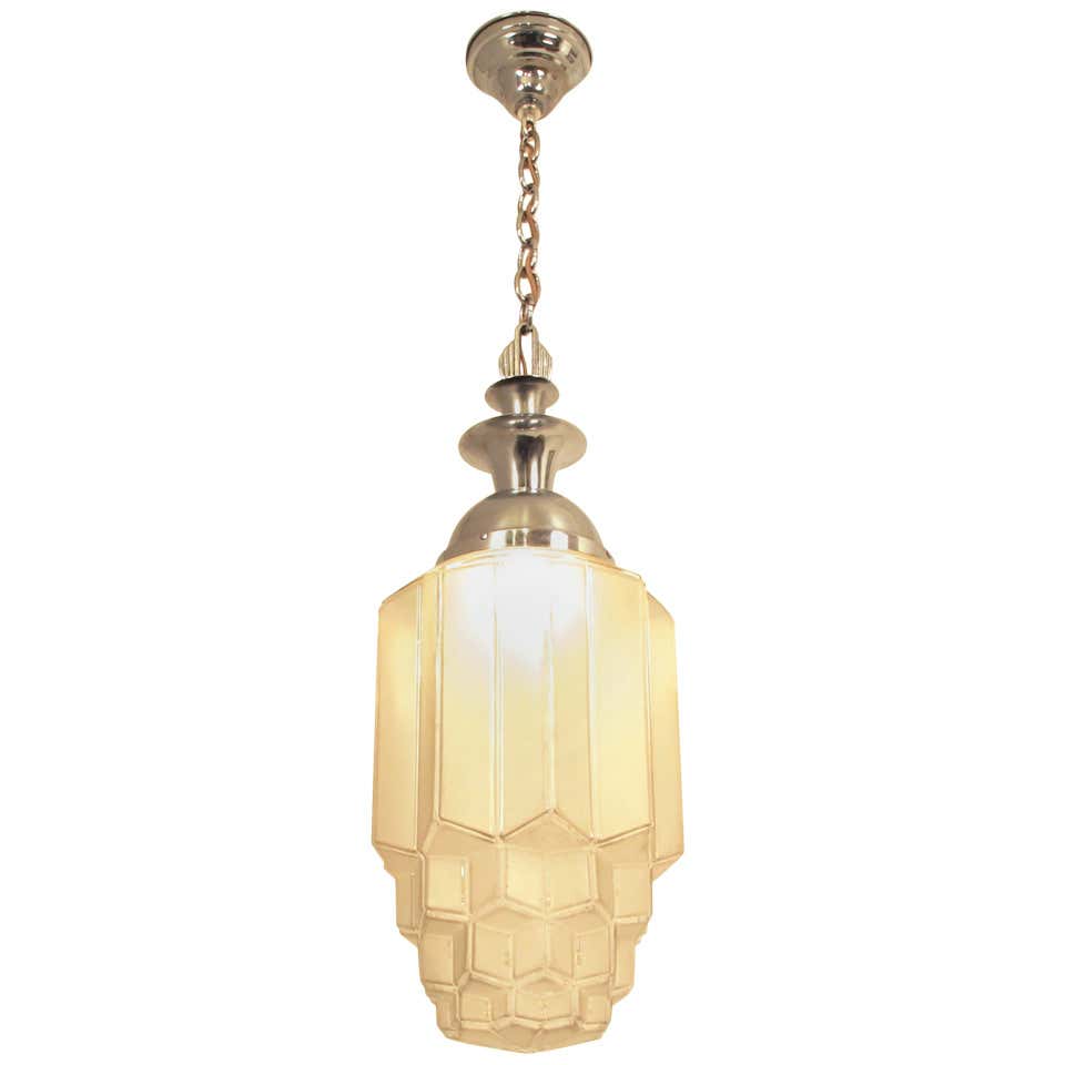 Art Deco Hanging Ceiling Lamp at 1stDibs