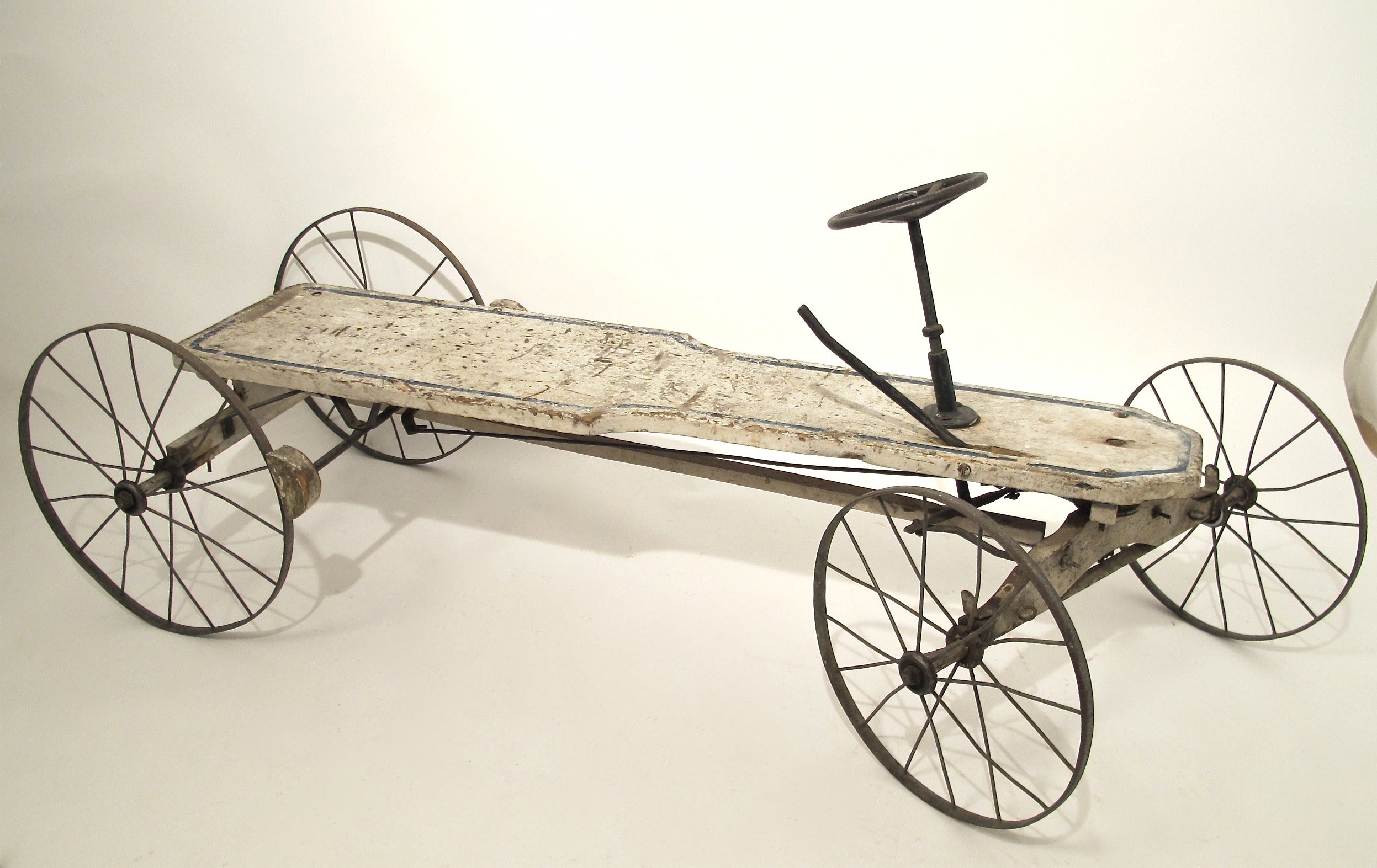 19thC American Toy Cart/Car at 1stDibs