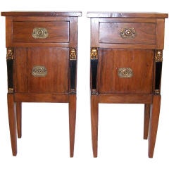 Pair of Italian Neoclassical Comodini Pair of Italian Neoclassical Comodini