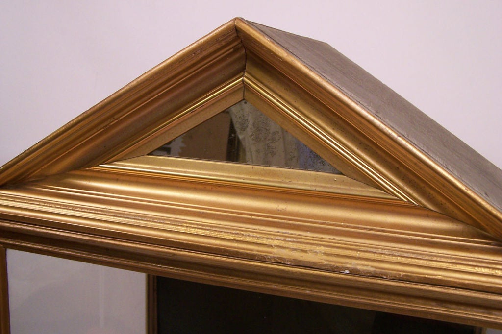 American Antique Giltwood Display Case