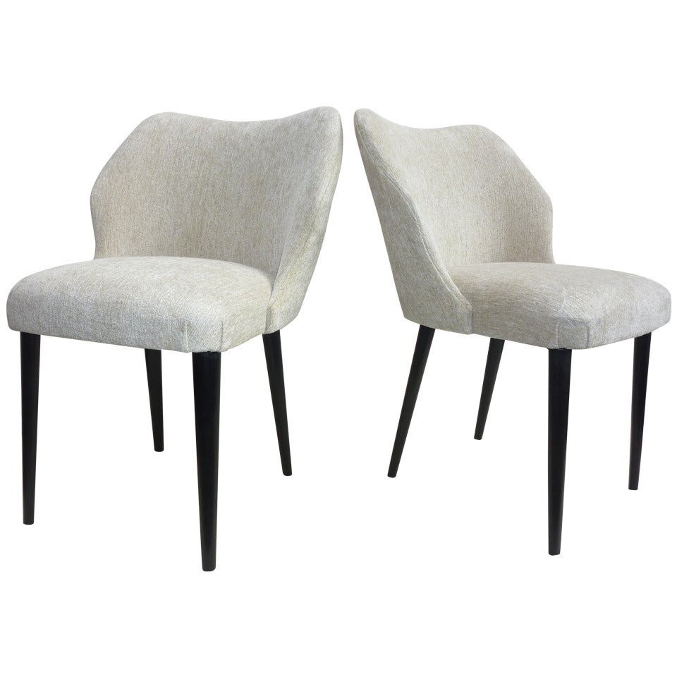 Italian Pair of Chairs by Cantoni Udine
