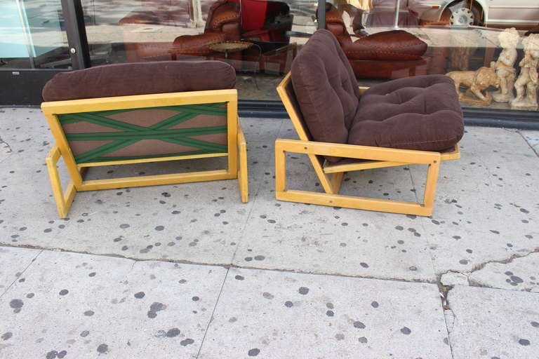Italian Pair of Chairs 