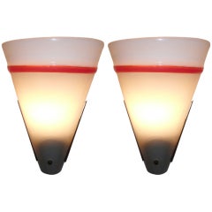 Italian Pair of Wall Sconces after Roberto Pamio & Renato Toso 7