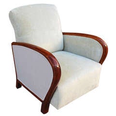 Austrian Art Deco Club Chair
