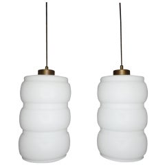 Italian Pair of Pendants in the Style of Stilnovo 11
