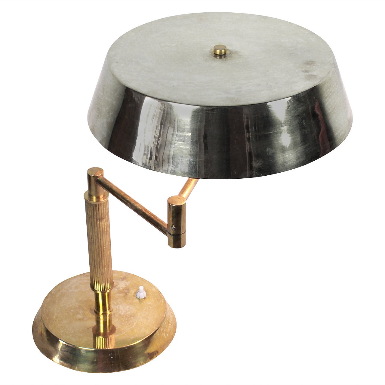 Brass Desk Lamp after Gio Ponti