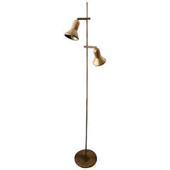 Italian Brass Floor Lamp