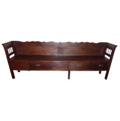 Used Italian Massive Bench
