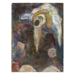 Mid Century Oil Painting 11