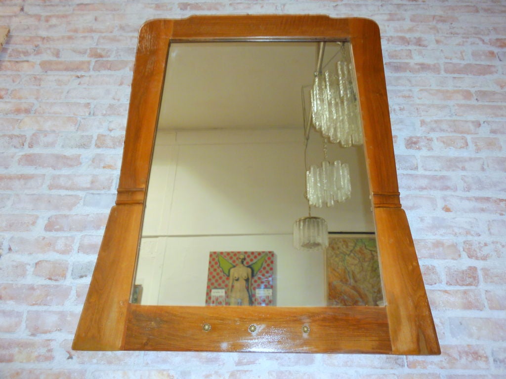 Art Deco Italian Mirror In Excellent Condition In Los Angeles, CA