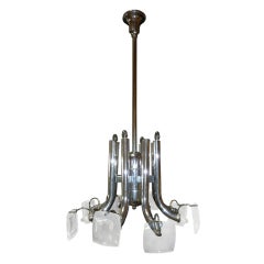 Italian Chandelier After Fontana Arte 11