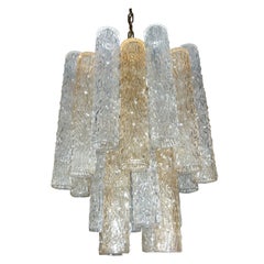 Retro Austrian Glass Chandelier