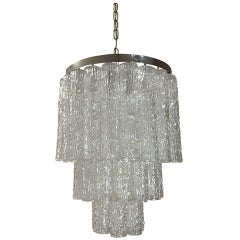 Murano Glass Chandelier after Venini 3