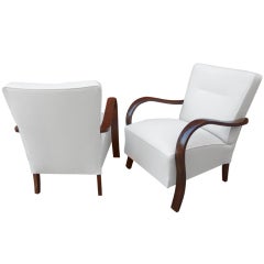Art Deco Italian Arm Chairs
