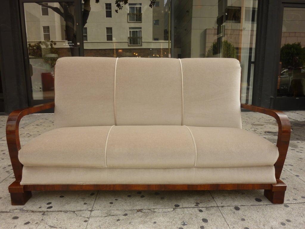 French  Art  Deco Settee