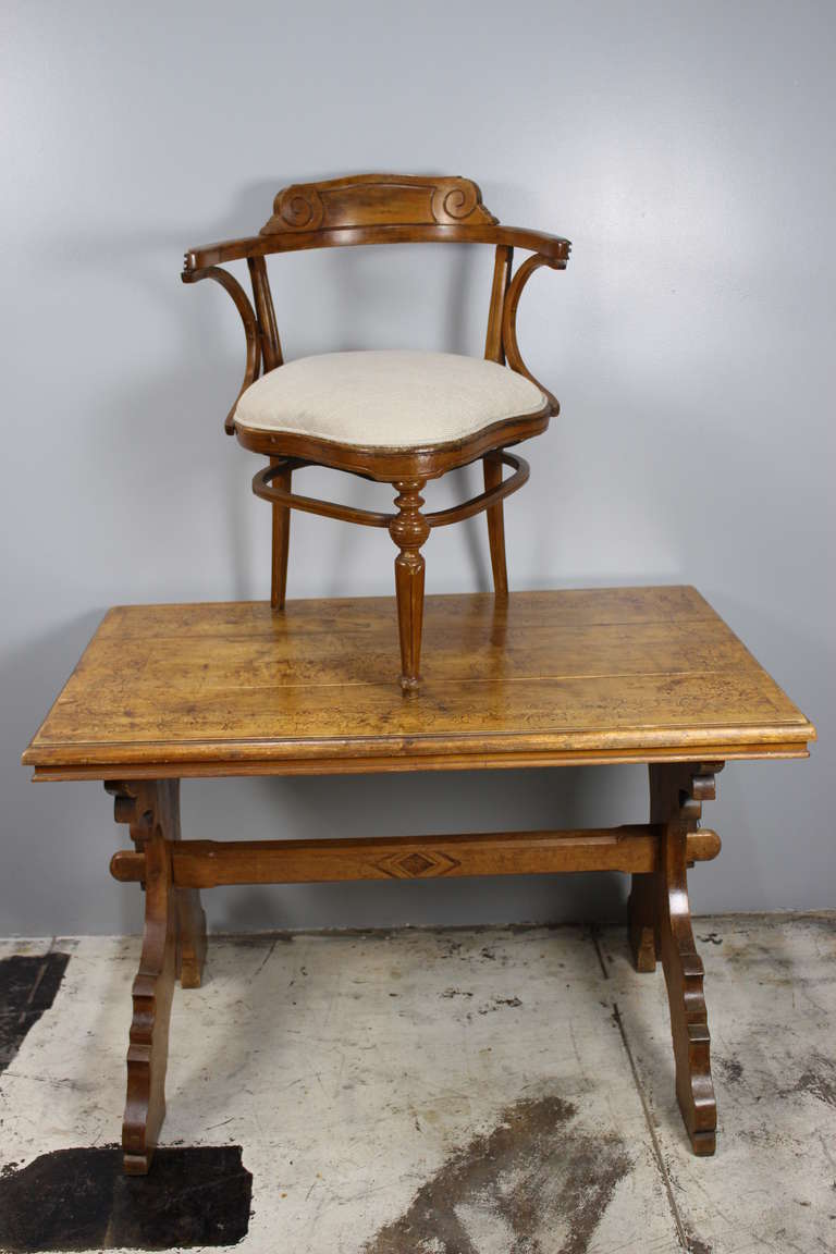 19th Century Italian Writing Table In Excellent Condition In Los Angeles, CA