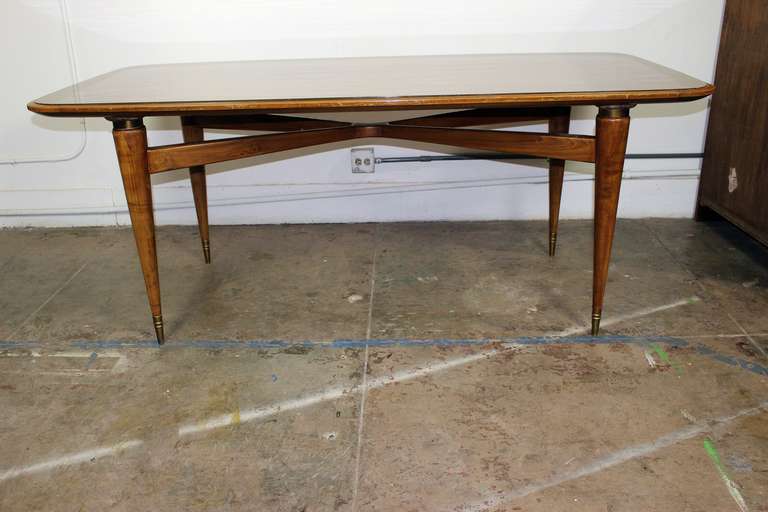 Mid-20th Century Italian Dining Room Table in Style of Gio Ponti