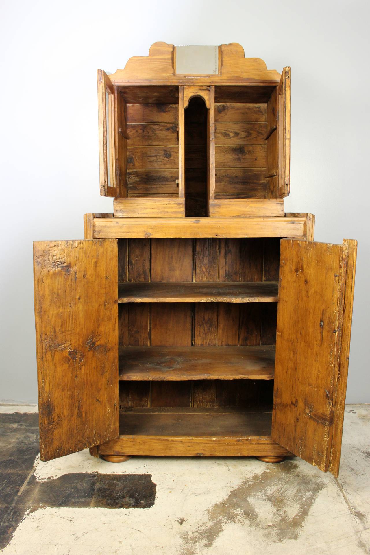 19th Century Antique Italian Cupboard