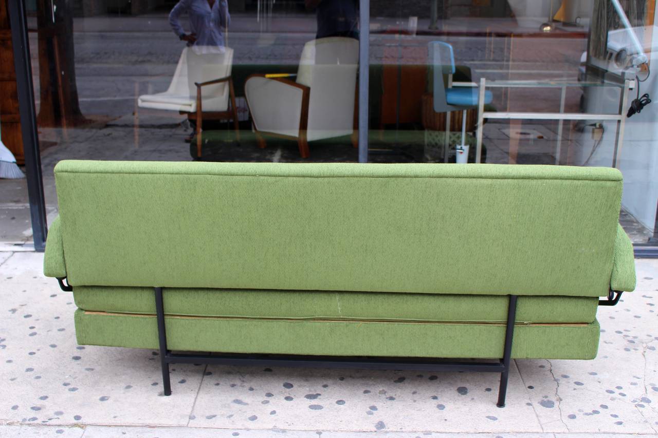 Mid-Century Modern Italian Sofa in Style of Osvaldo Borsani