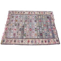  Antique Kilim from Eastern Europe 