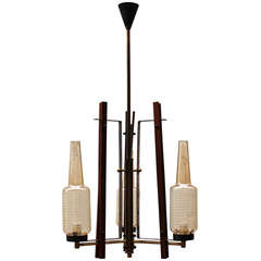 1950s Italian Chandelier After Stilnovo 4